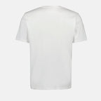 White T-shirt, Orlebar Brown, Classic tee, Luxury clothing, Men's fashion