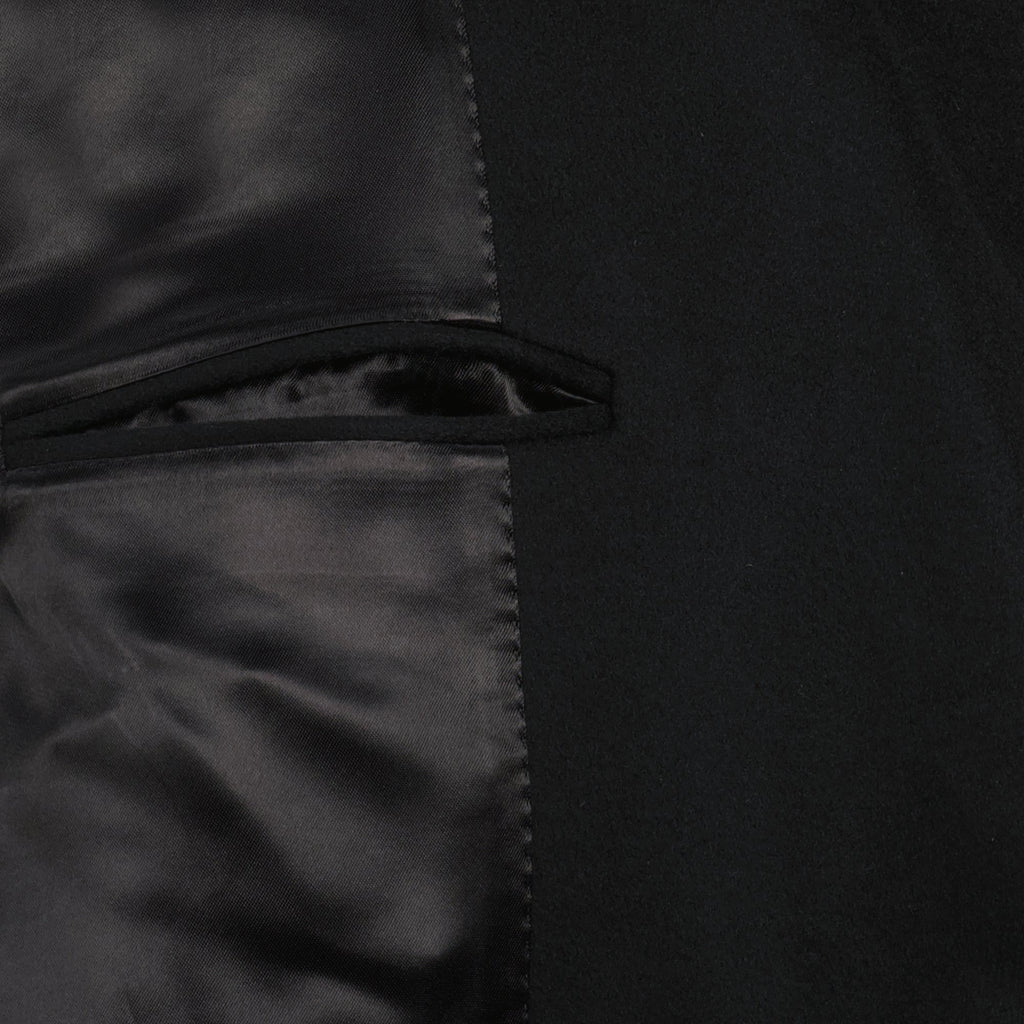 Givenchy coat, black wool coat, cashmere outerwear, luxury coat, Autumn-Winter collection