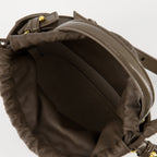 Ami Paris, Mini Bucket Bag, Brown Accessories, Calf Leather Bag, Autumn Winter Collection