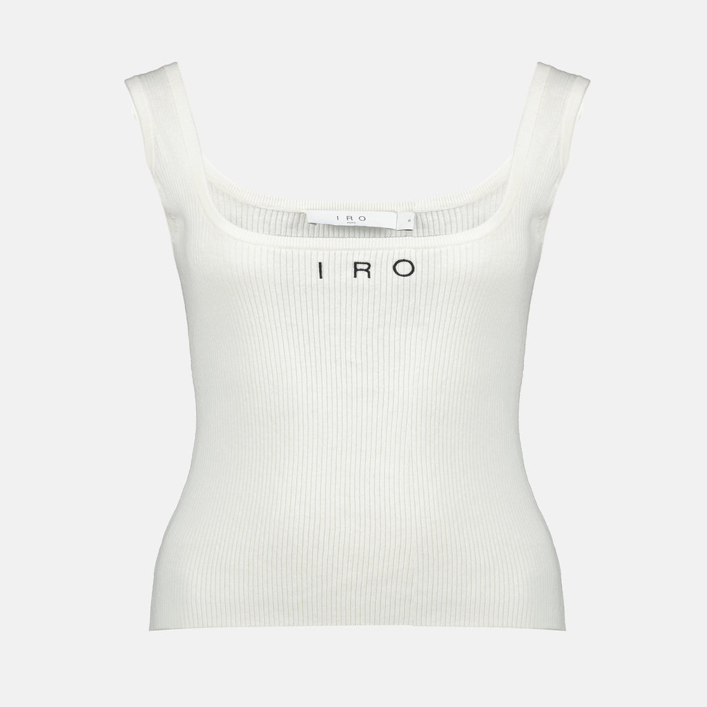 ribbed tank top, Sorena top, Iro clothing, women’s fashion, spring summer collection