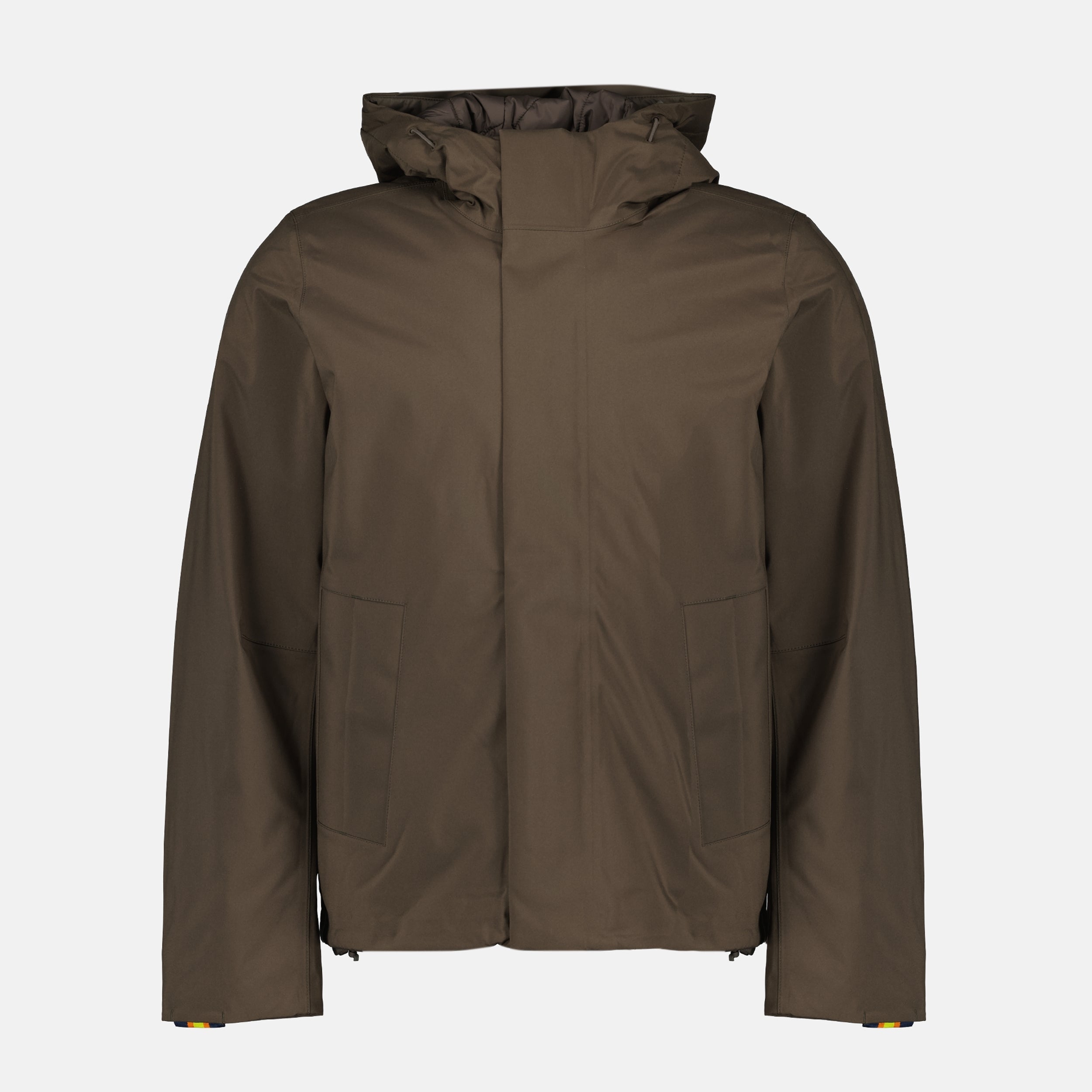 K-Way jacket, bonded jacket, water-repellent jacket, windproof outerwear, men's fashion