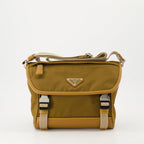 Prada crossbody bag, luxury bags, Re-Nylon bag, sustainable fashion, high-end accessories