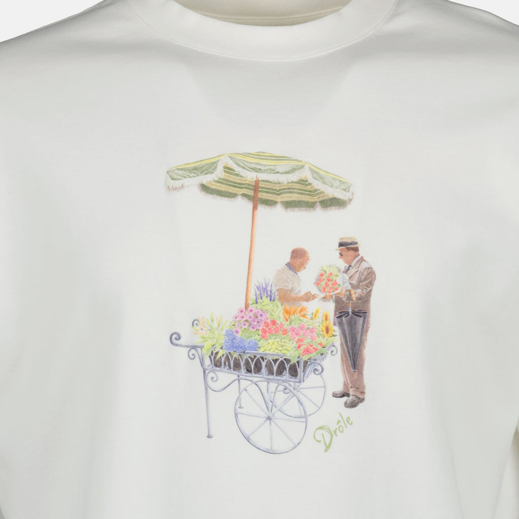 T-shirt Fleuriste - Drôle de Monsieur