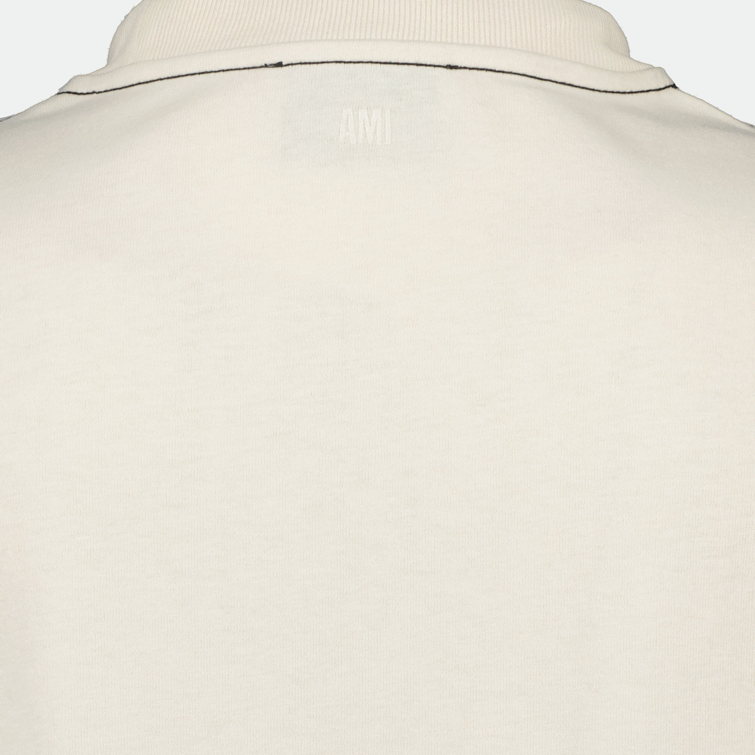 Ami T-shirt, beige shirt, men's fashion, cotton top, casual wear