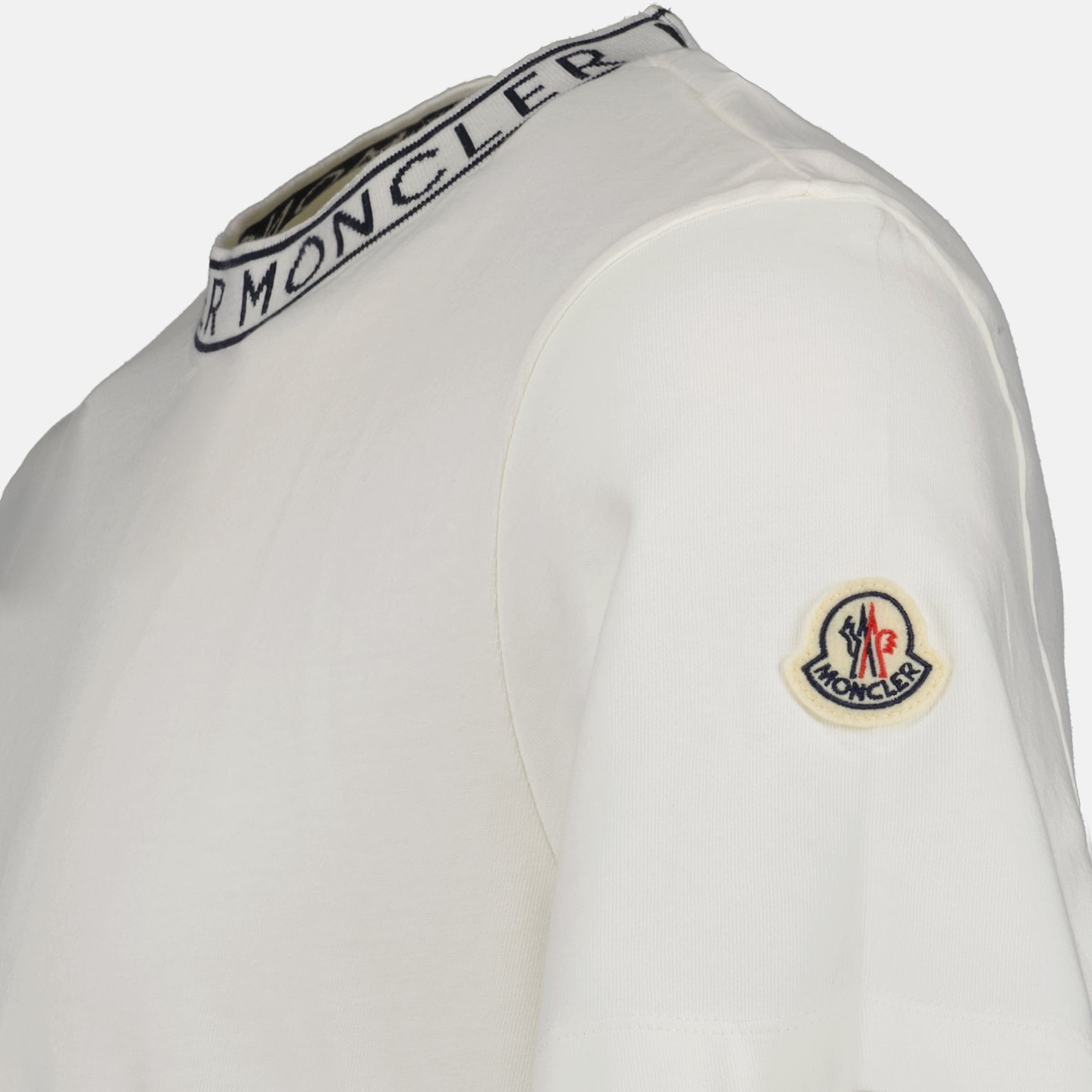 White Logo T-Shirt - Moncler - Men | WE IN STYLE