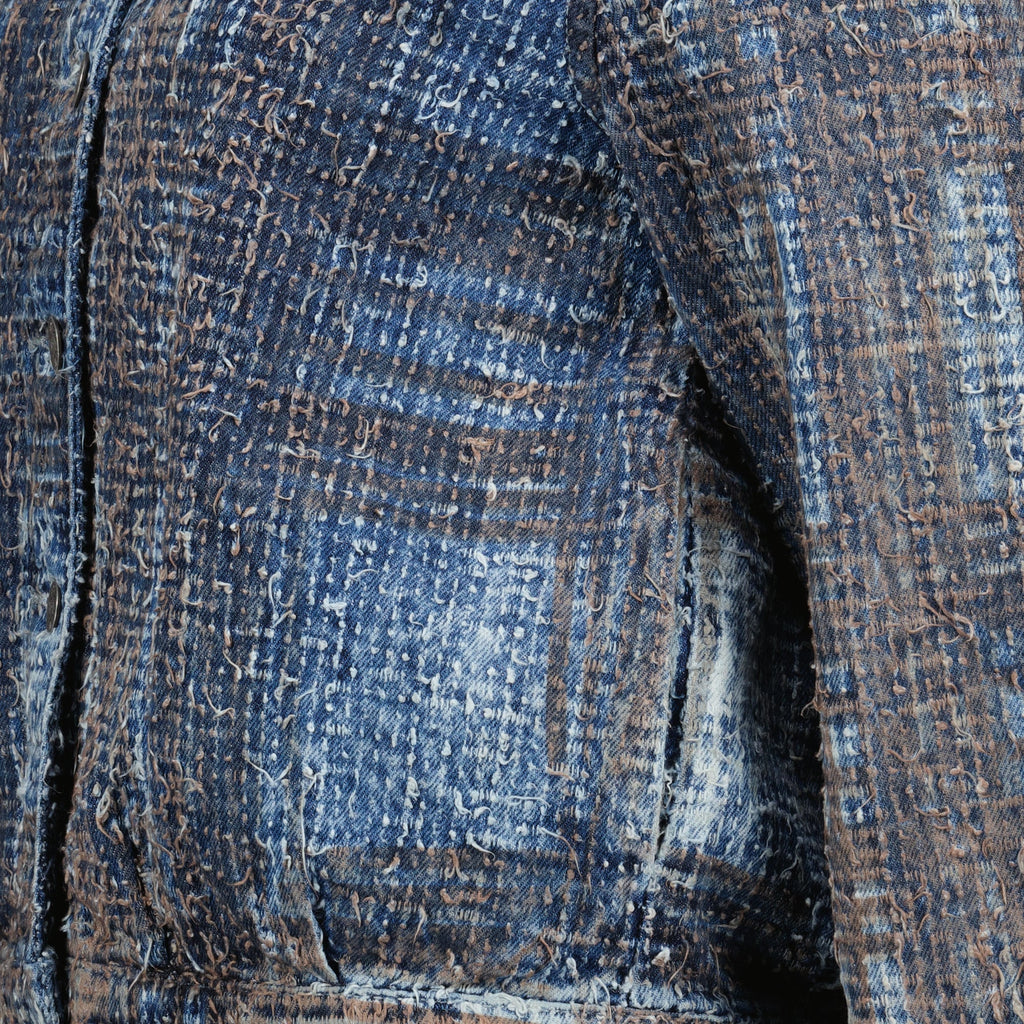 Veste de-atelis-s Bleue