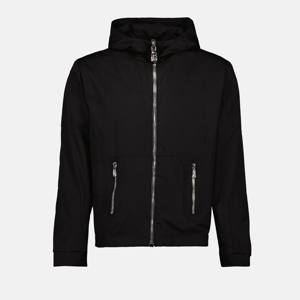 Bild der taktischen schwarzen Jacke von L8 Studio für Männer - Saison Frühjahr-Sommer 2025 - Vorderansicht