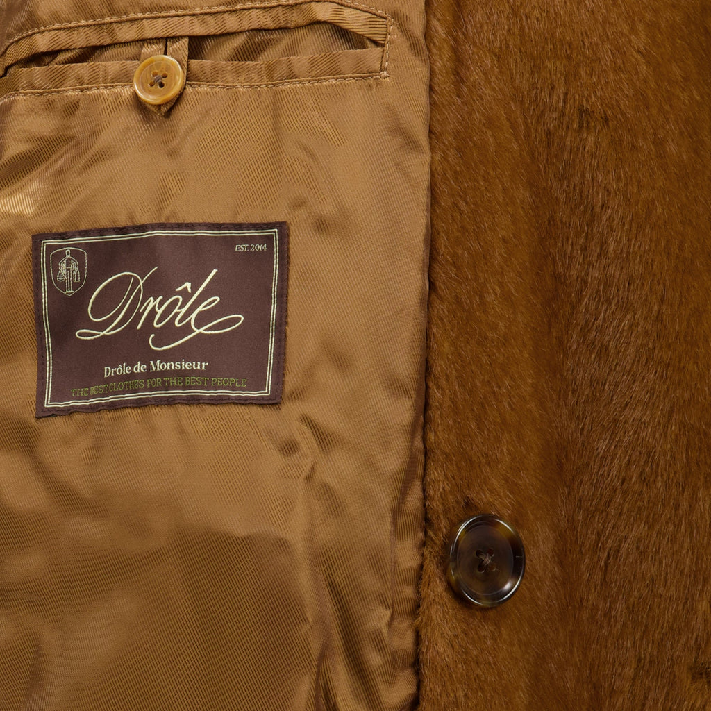 Manteau en Fausse Fourrure - Drôle de Monsieur