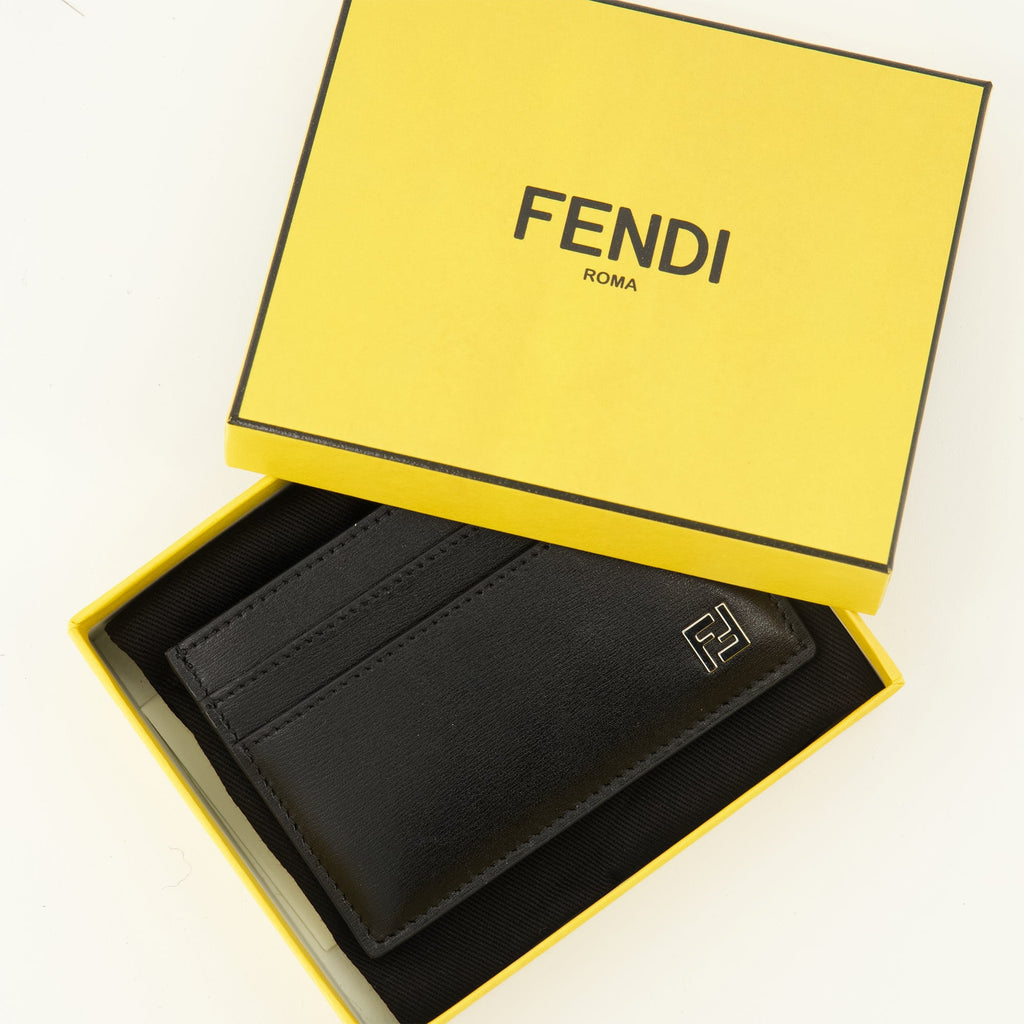 Image of FF Squared Card Holder by Fendi for Men - Season Spring-Summer 2026 - Detail View 2
