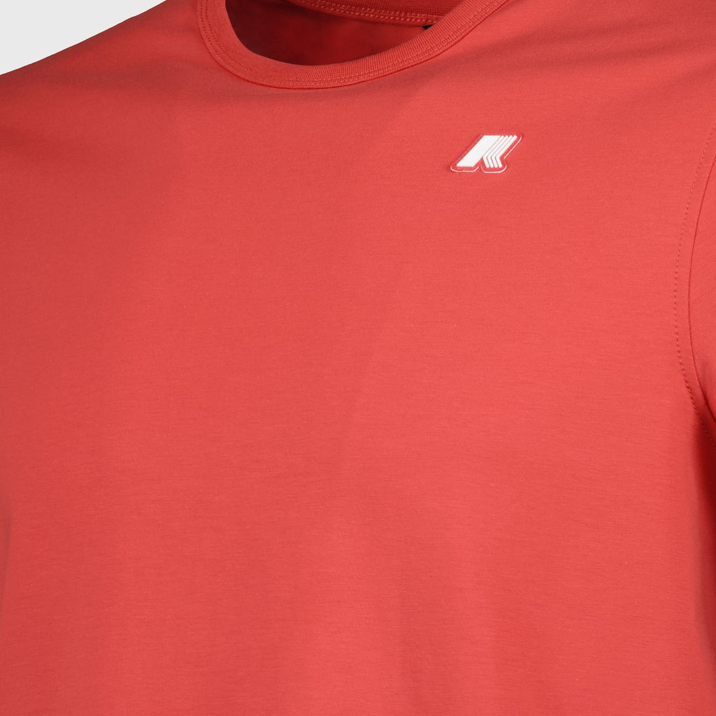 T-shirt, Red T-shirt, Cotton Jersey, Casual Wear, Short Sleeves