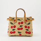 raffia bag, cabas bag, designer handbag, Cherryfic, luxury accessories