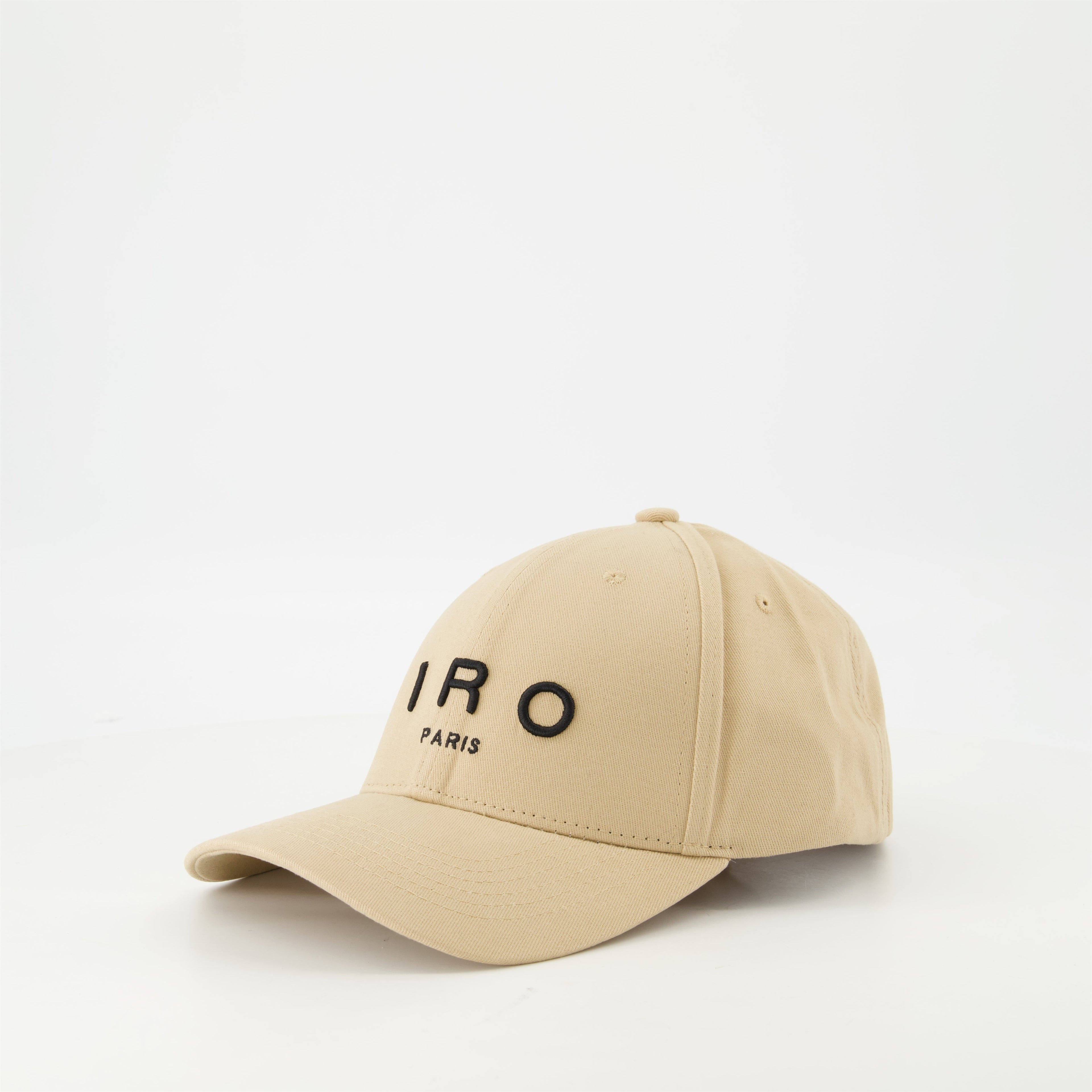 beige cap, Greb cap, Iro accessories, cotton cap, stylish headwear