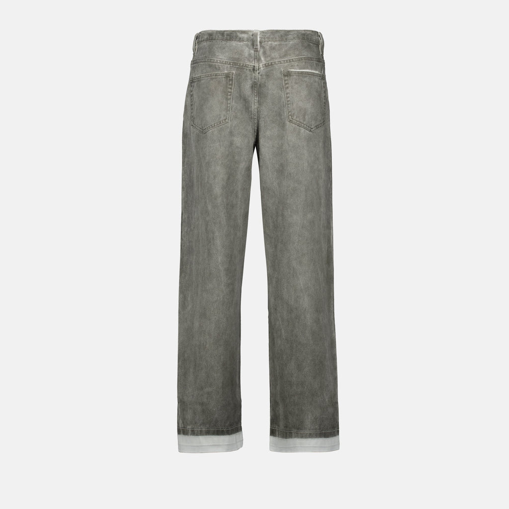 grey jeans, Iro jeans, denim, men's fashion, Spring-Summer 2025