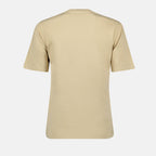 Image of Beige T-shirt with Round Neckline by Burberry for Women - Season Autumn-Winter 2024 - Detail View 2