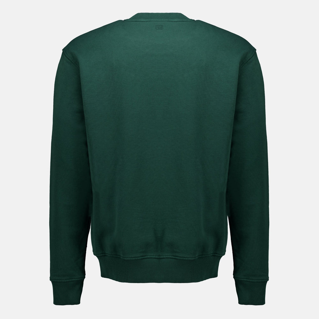 Green Cotton Sweatshirt