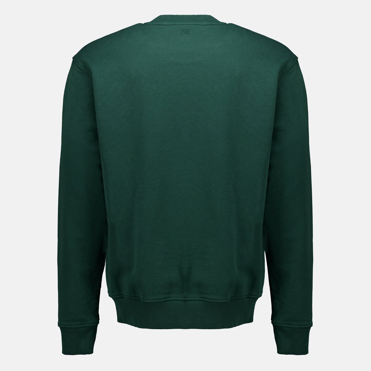 Sudadera de algodón verde