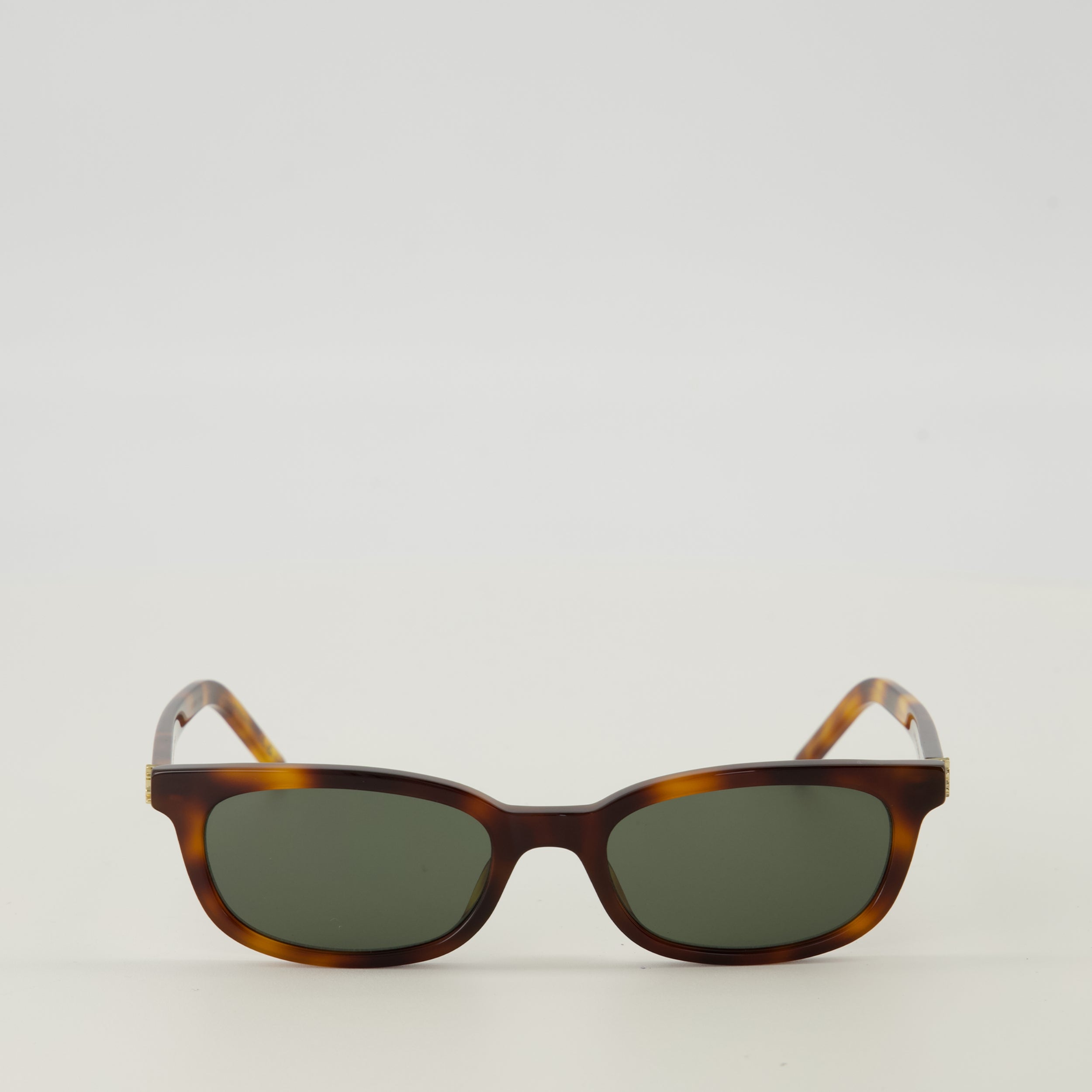 Image of M160 Brown Sunglasses by Saint Laurent for Women - Season Spring-Summer 2026 - Front View