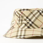Image of Check Bucket Hat by Burberry for Unisex - Season Spring-Summer 2025 - Detail View 1