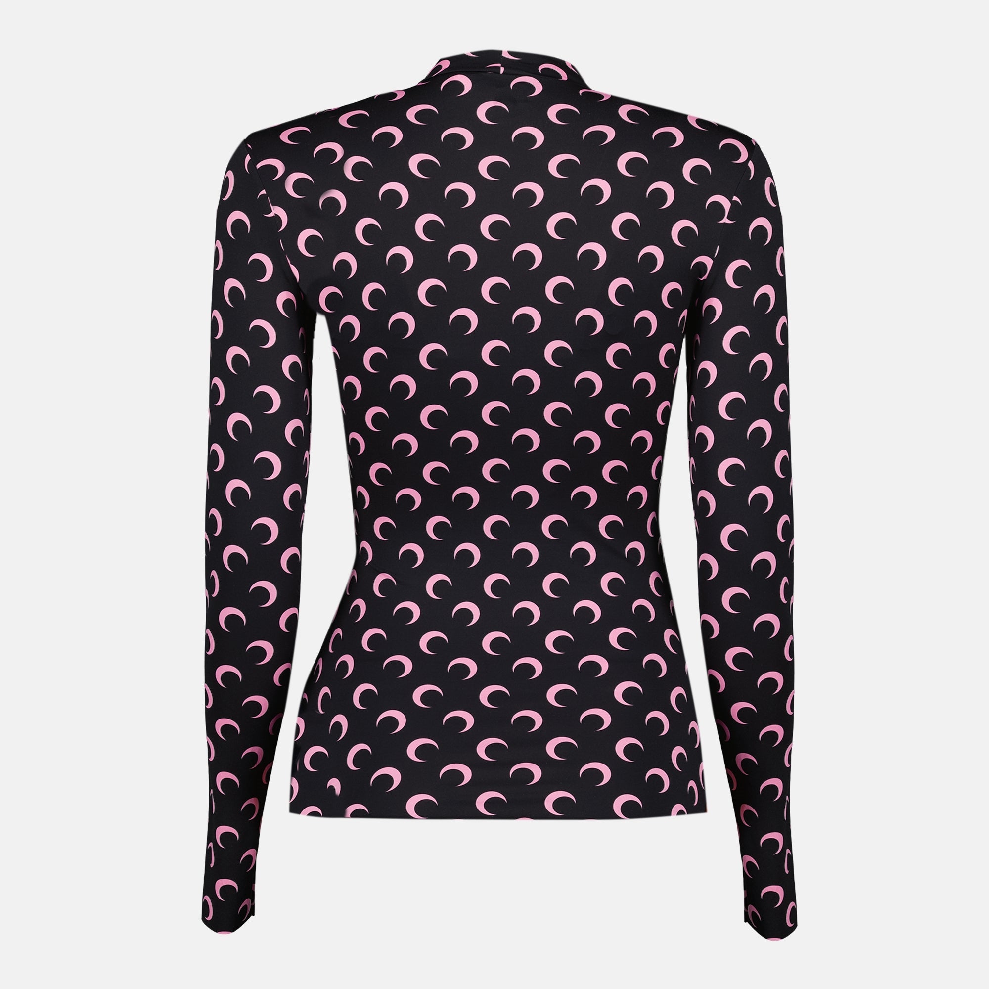 Marine Serre, jersey top, moon print, fall winter collection, women's fashion