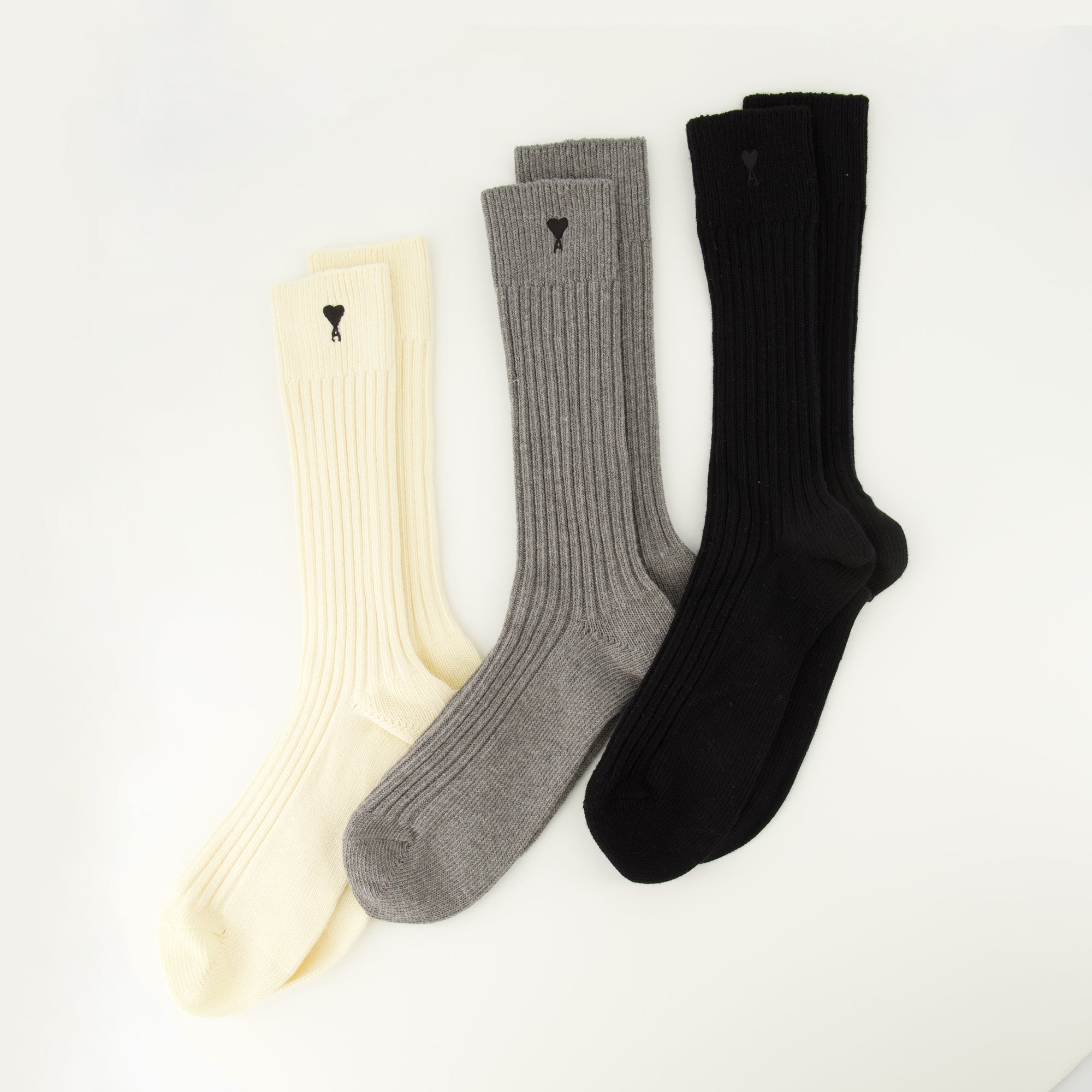 Ami de Coeur socks, cotton socks, unisex fashion, Ami Paris, socks collection