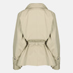Cappotto Trench Corto Iro Beige