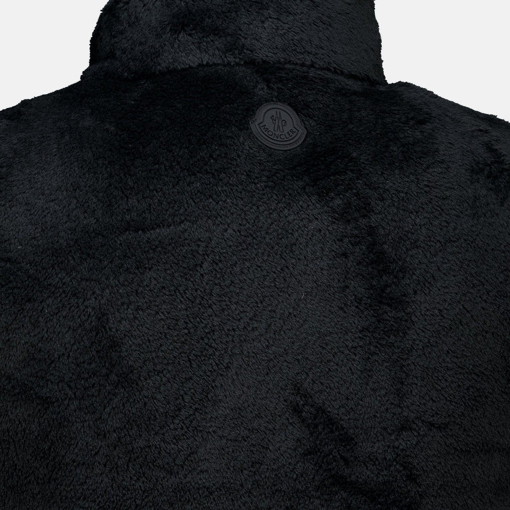 Gilet imbottito reversibile in teddy
