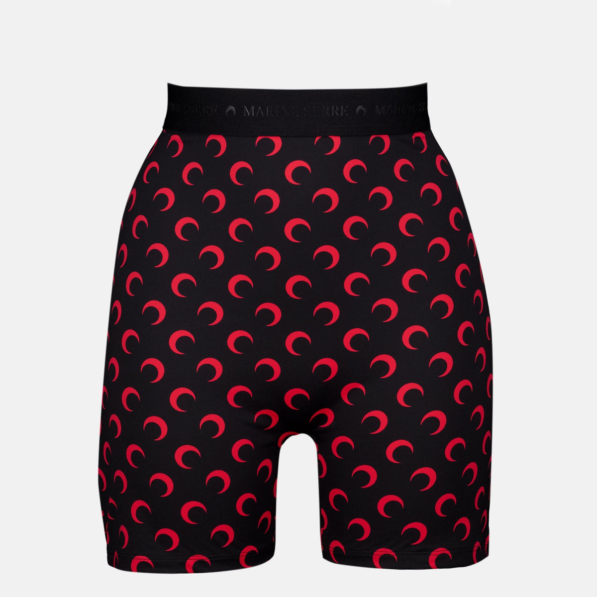 Jersey Moon Red Cycling Shorts