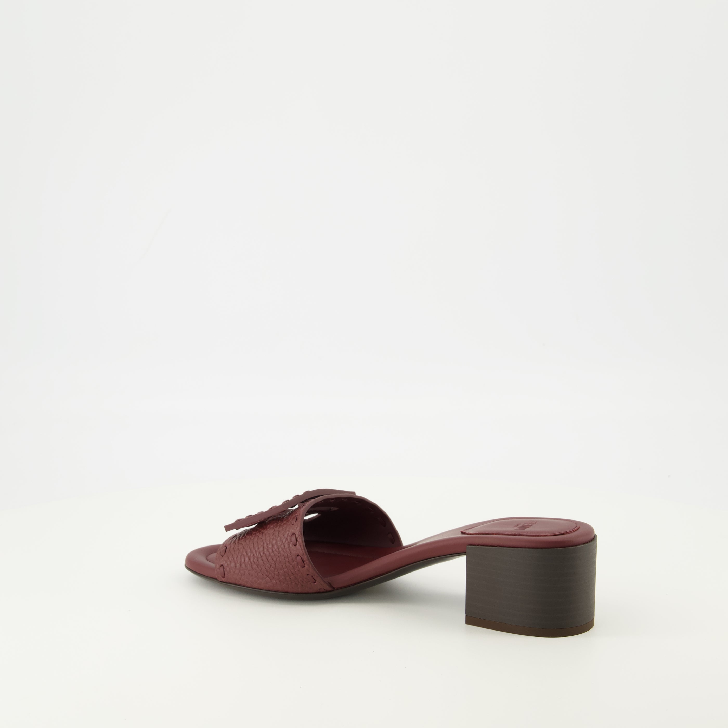 Bordeaux Baguette Heeled Sandals