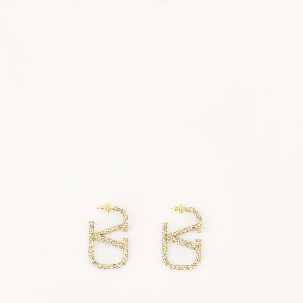 Boucles d'oreilles Vlogo Métal