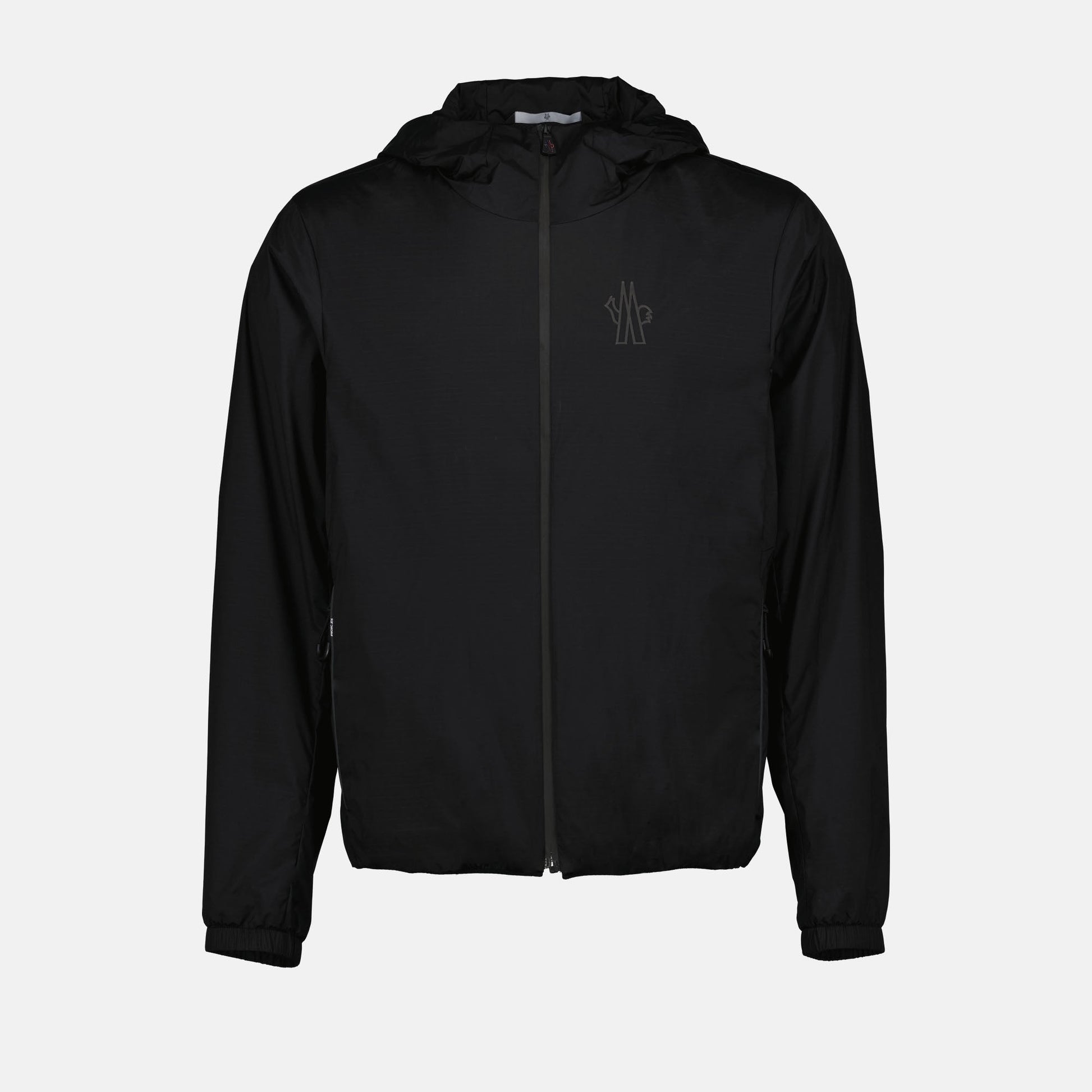 Moncler Grenoble, Windbreaker Jacket, Black Nylon Jacket, Autumn-Winter 2024, Luxury Outerwear