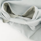 origami bag, cotton bag, grey blue bag, unisex accessory, versatile design