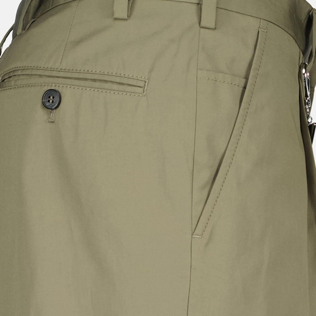 Image de Pantalon Beige Ville de Prada pour Hommes - Saison Printemps-Été 2026 - Détail Vue 2