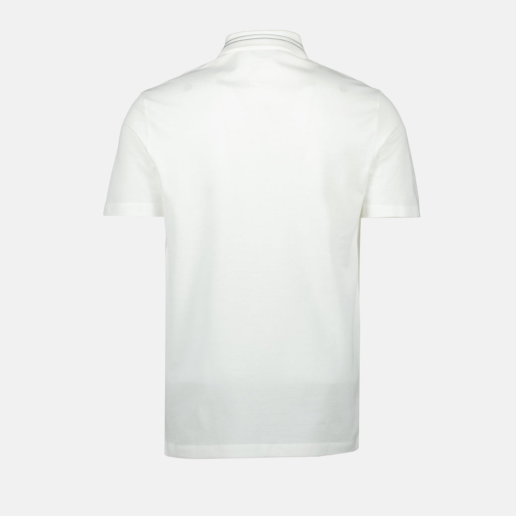 Medusa polo, Versace polo, pique cotton polo, elegant polo, designer polo