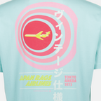 Hinata T-shirt, blue cotton t-shirt, casual wear, Spring-Summer collection, men's fashion