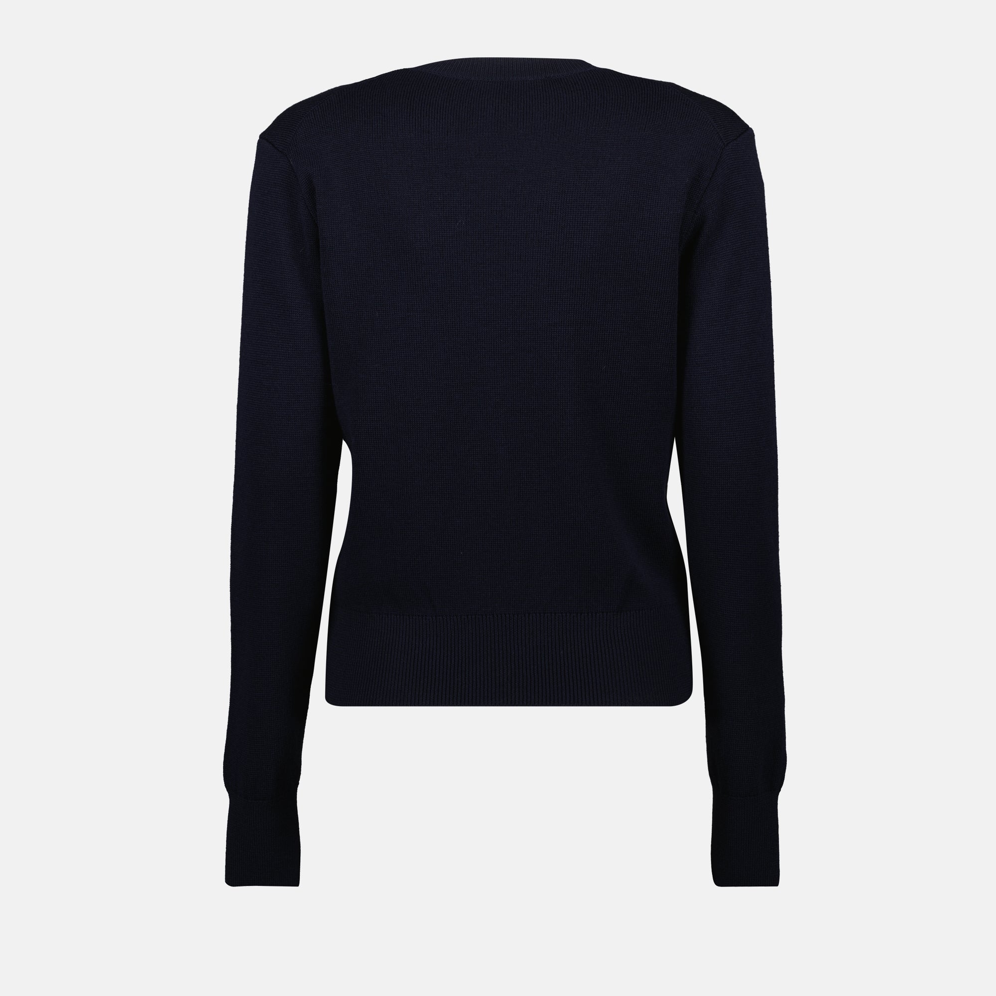 女性用Ami PARISのAmi de coeurネイビープル、2025年秋冬シーズンの画像 - ディテールビュー2