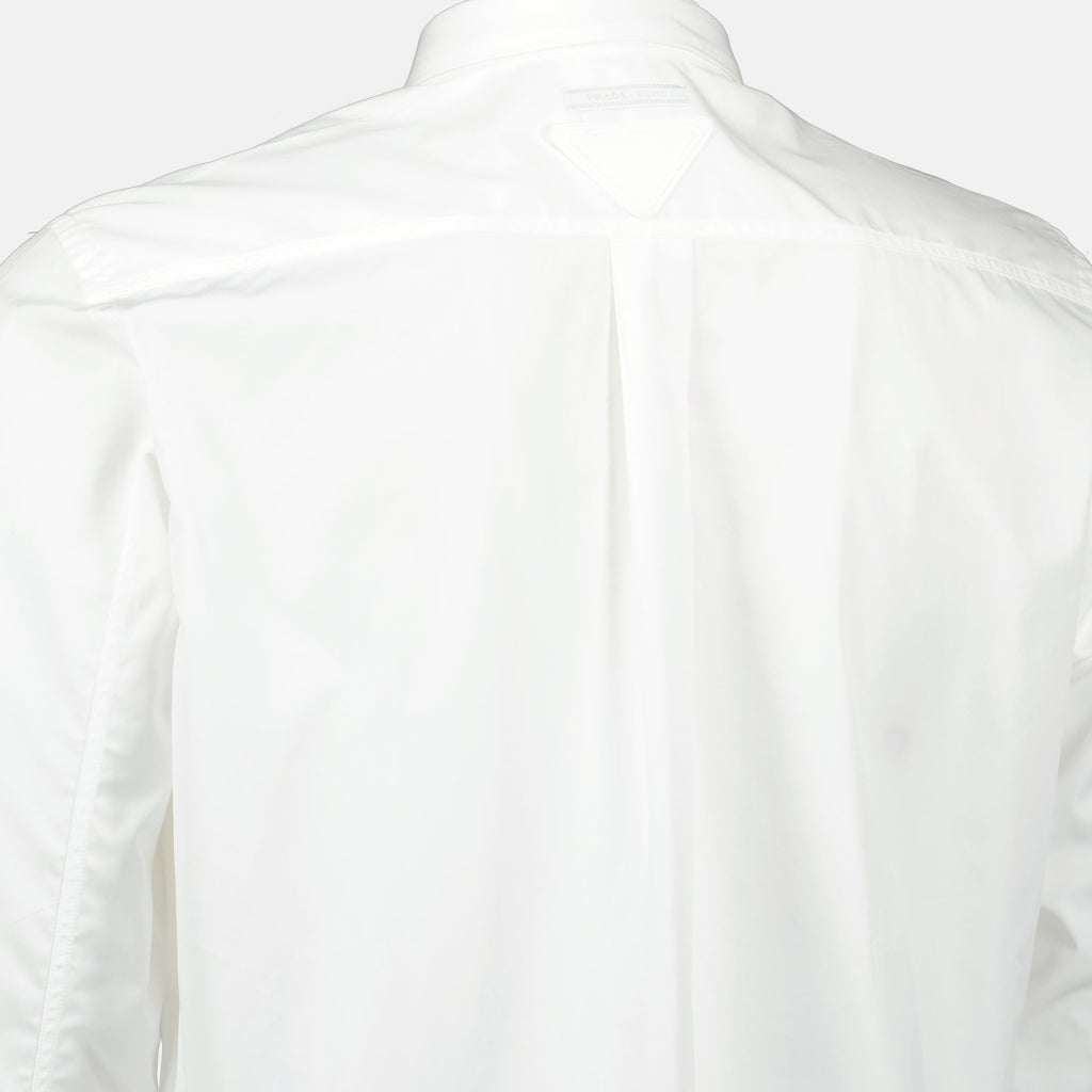 Prada White Cotton Shirt