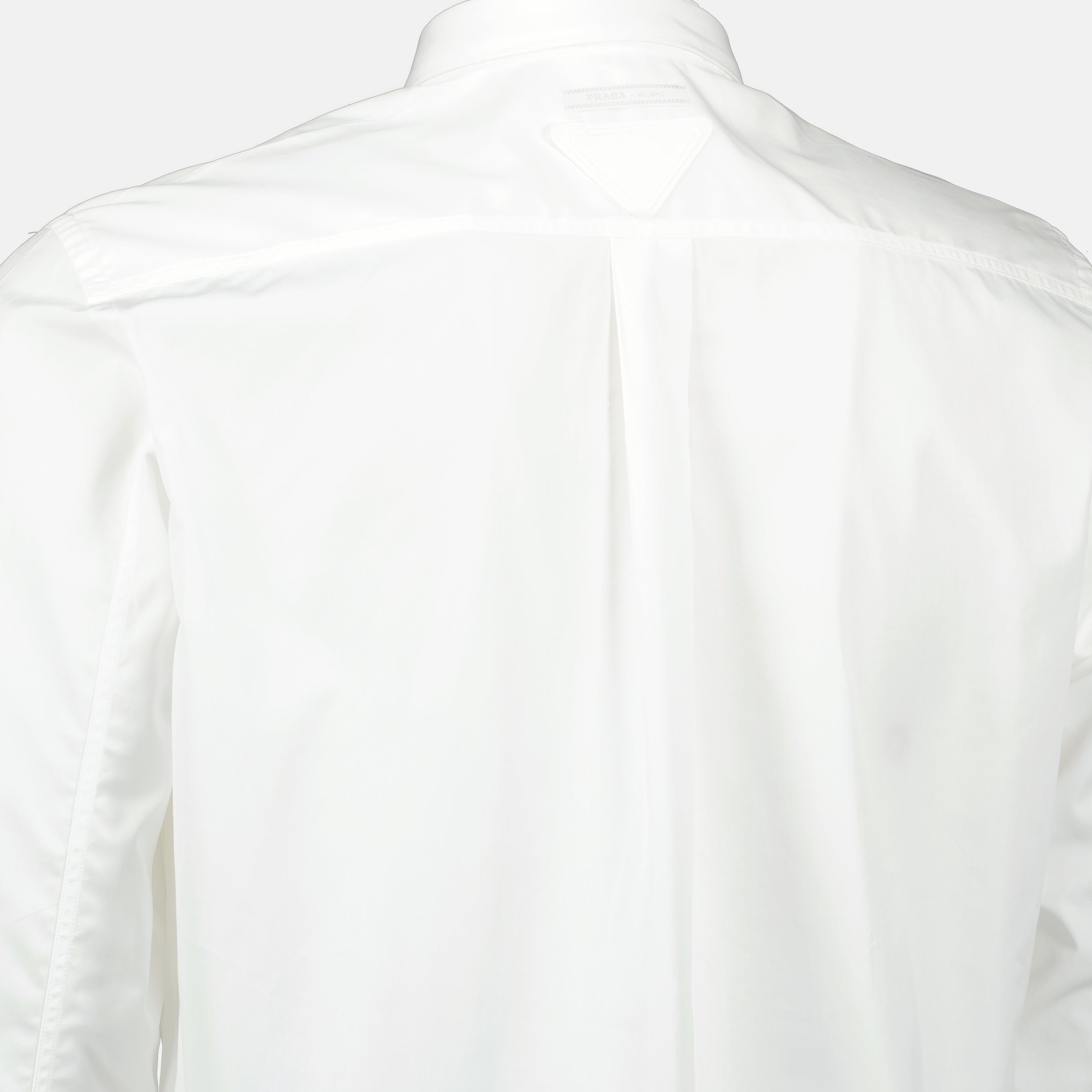 Prada White Cotton Shirt