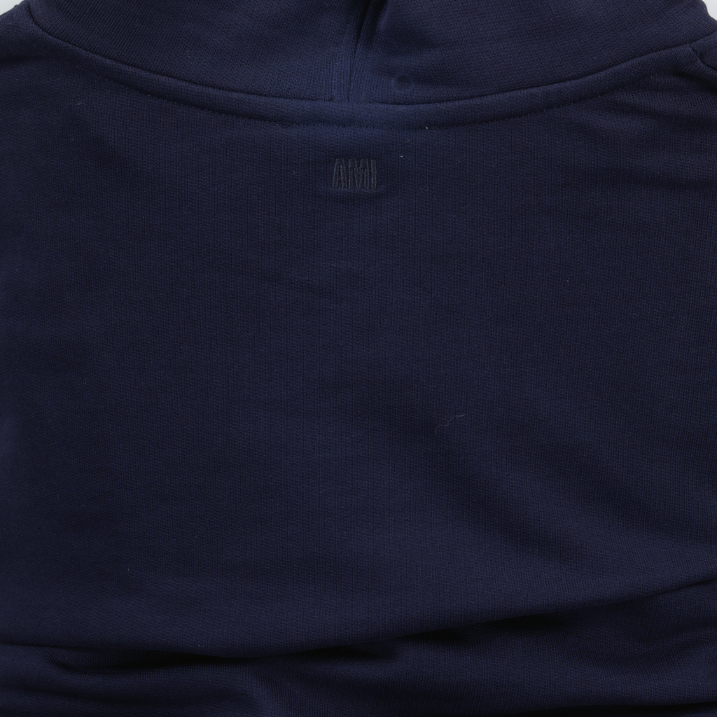 Sweatshirt com Capuz Azul Marinho