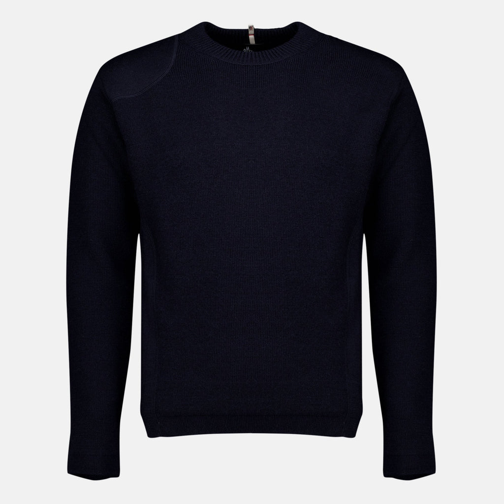 Maglione in lana blu navy