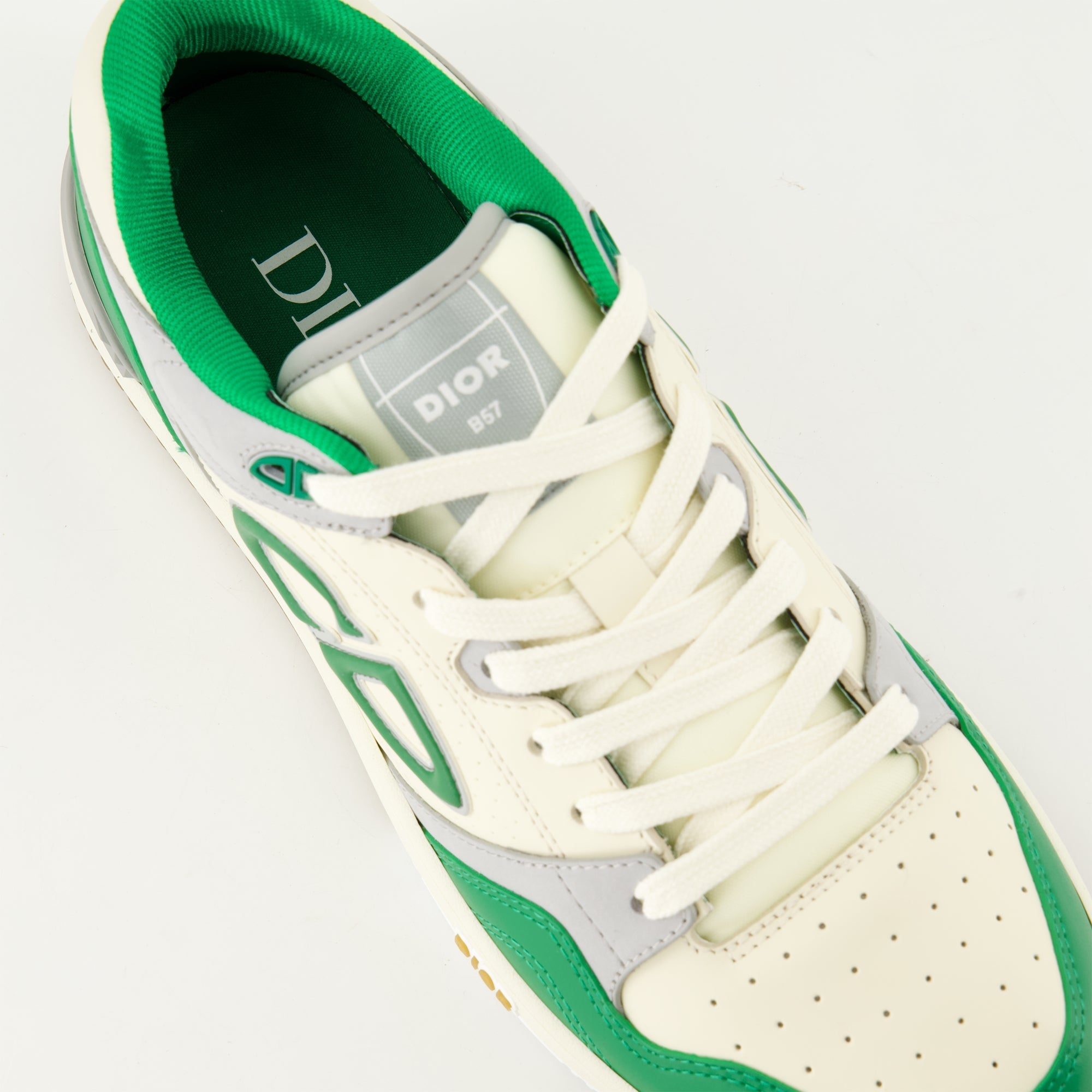 Image of Baskets B57 by Dior for Men - Season Autumn-Winter 2024 - Top Detail View