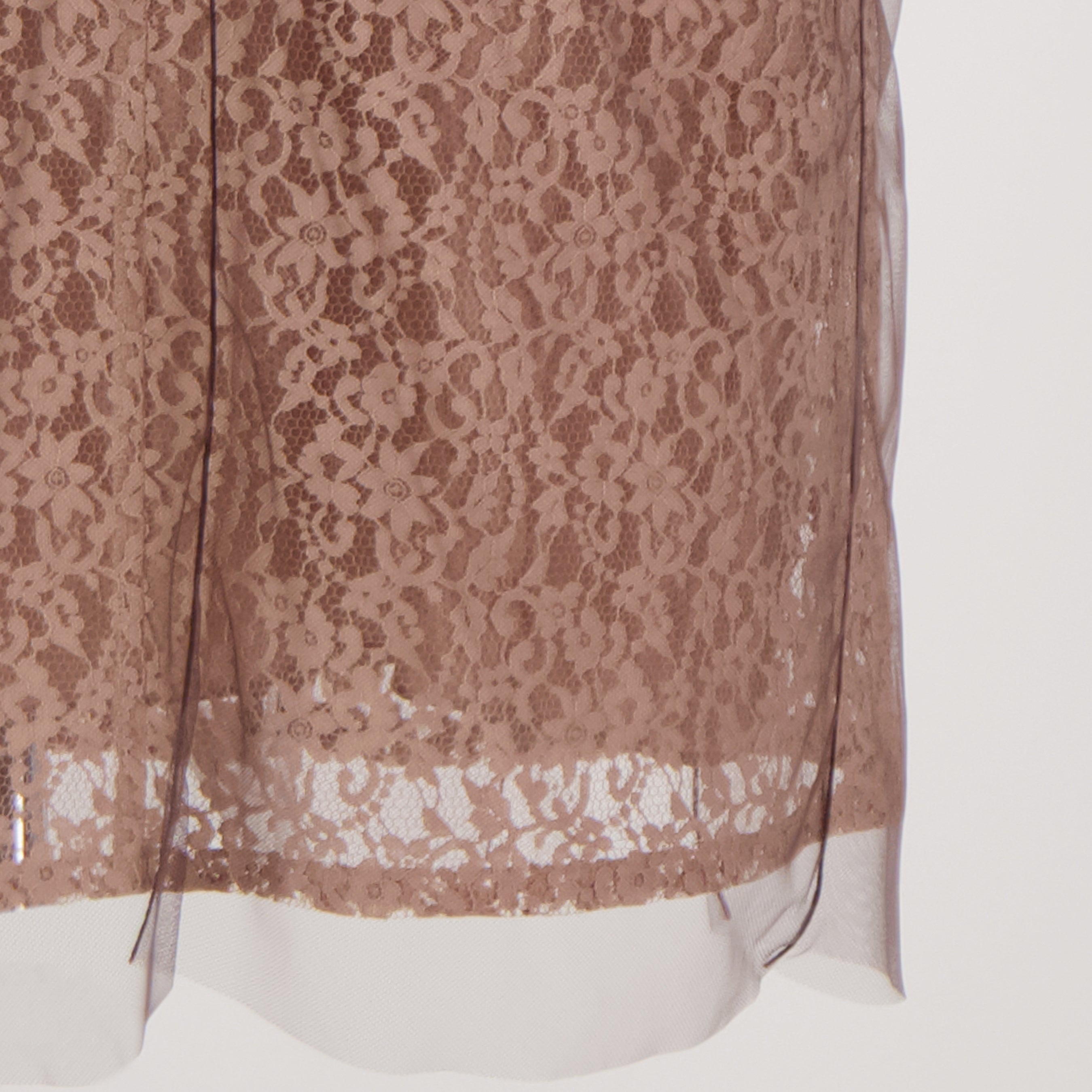 Image of Pink Lace Dress by Fendi for Women - Season Spring-Summer 2025 - Product detail view 4