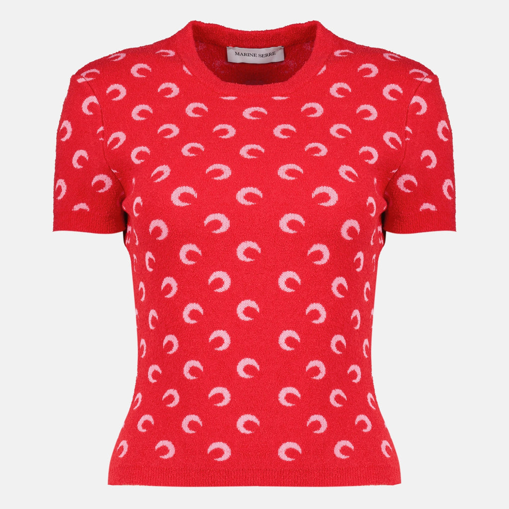 Haut Bouclette Moon Rouge
