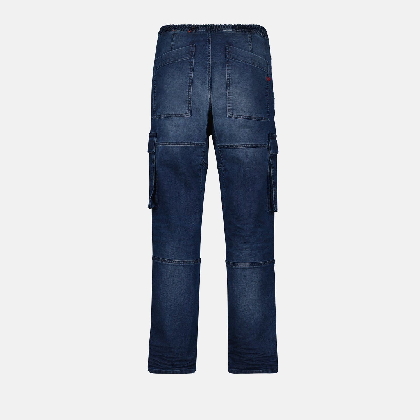 Diesel Jean Cargo, Autumn-Winter 2024, Blue Denim Jean, Luxury Jeans, Cargo Pants