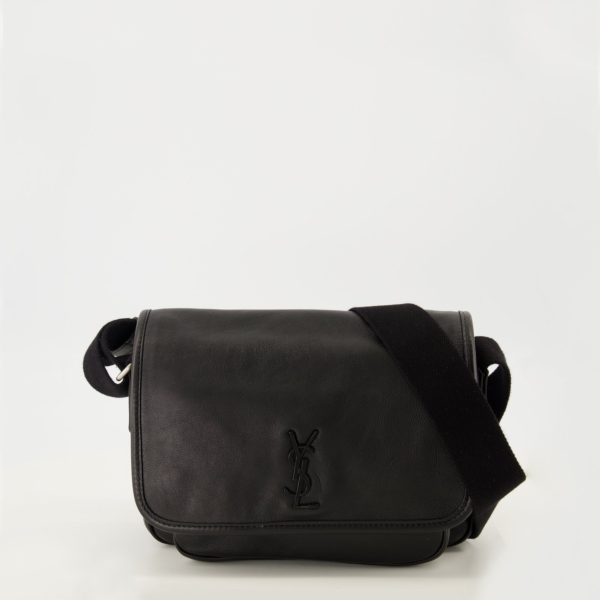 Niki Schwarze Leder Handtasche