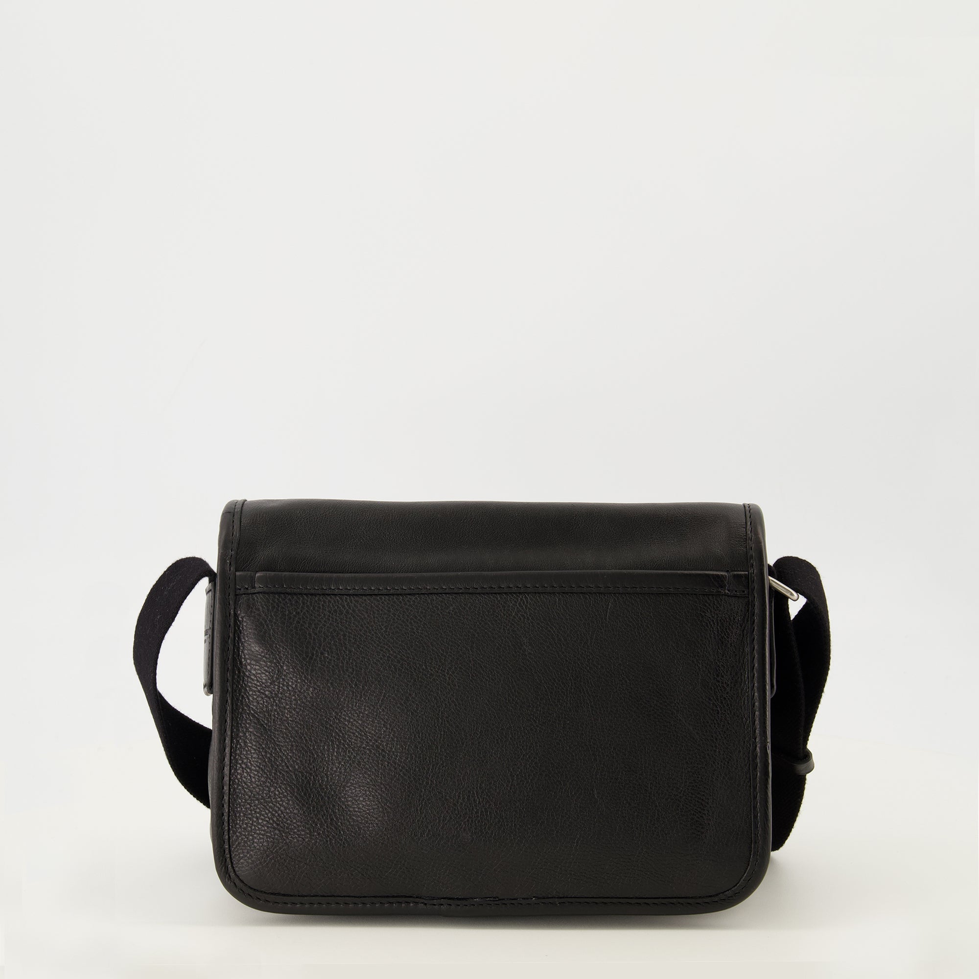 Niki Schwarze Leder Handtasche