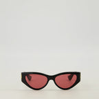 Gafas de sol negras con forma de gato