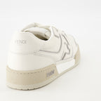 Image des baskets Fendi Match Beige de Fendi pour hommes - Saison Printemps-Été 2025 - Vue de dos