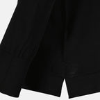 Imagem do Polo Preto Simone da Officine Générale para Homens - Temporada Primavera-Verão 2026 - Vista Detalhe 2