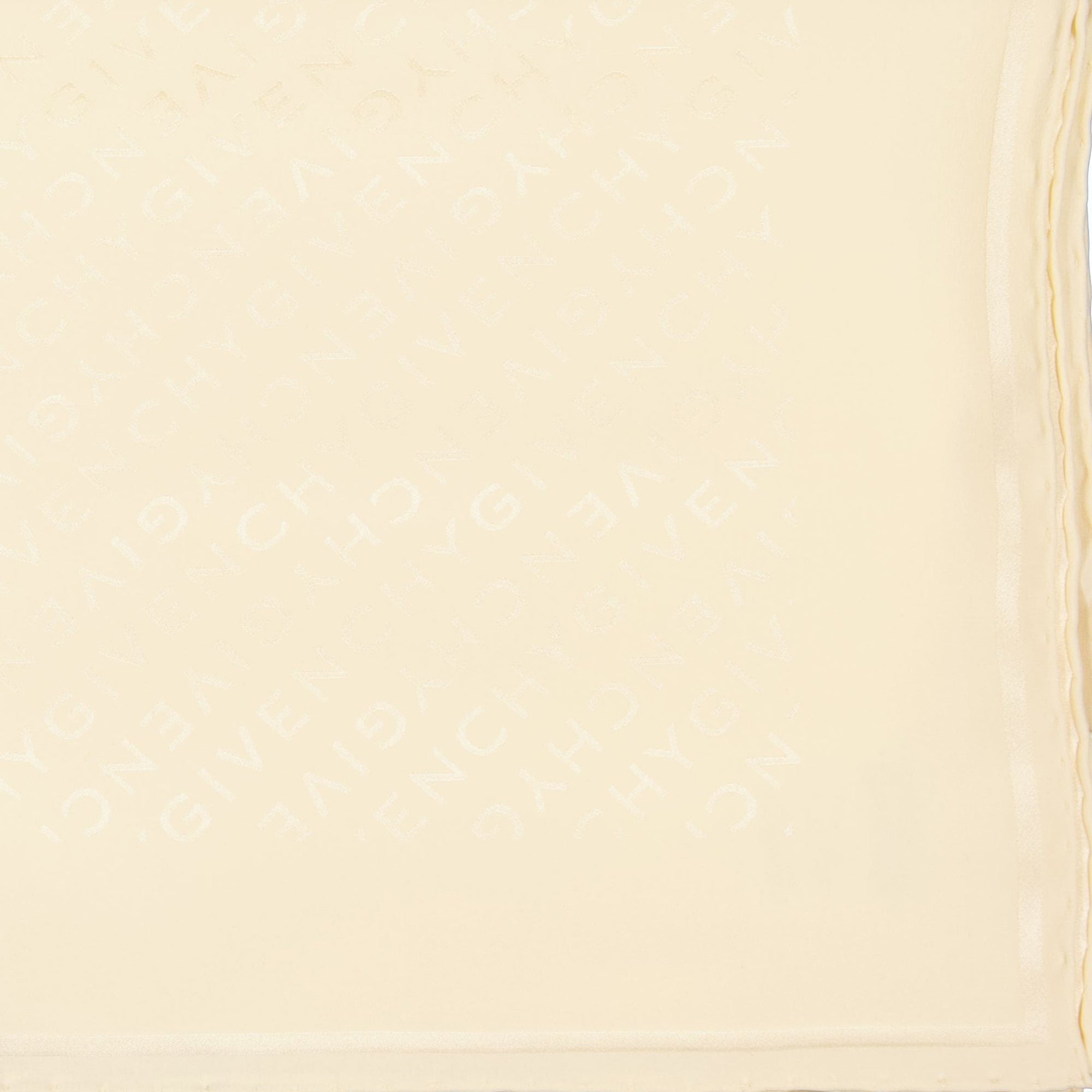 女性用のジバンシィのモノグラムシルクスカーフの画像 - 2024年秋冬シーズン - 詳細ビュー1