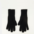 Bild von schwarzen Wollhandschuhen von Moncler für Männer - Saison Herbst-Winter 2025 - Produktdetailansicht 1
